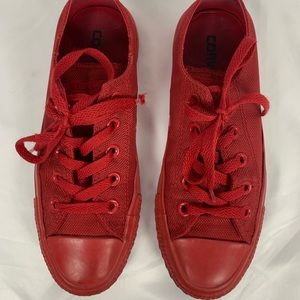 Red Converse Sneakers